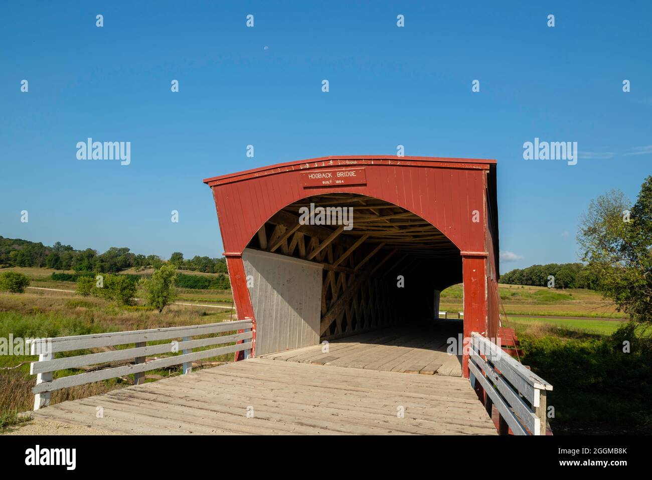 Hogback Covered Bridge; Photograph of the Bridges of Madison County