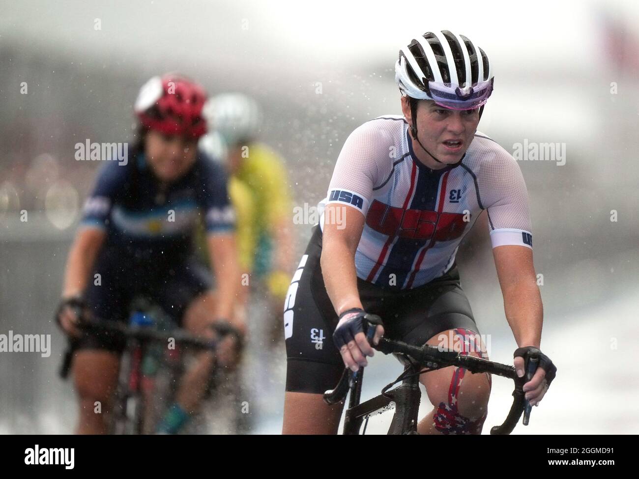 USA's Shawn Morelli competes in the Women's C4-5 Road Race at the Fuji ...