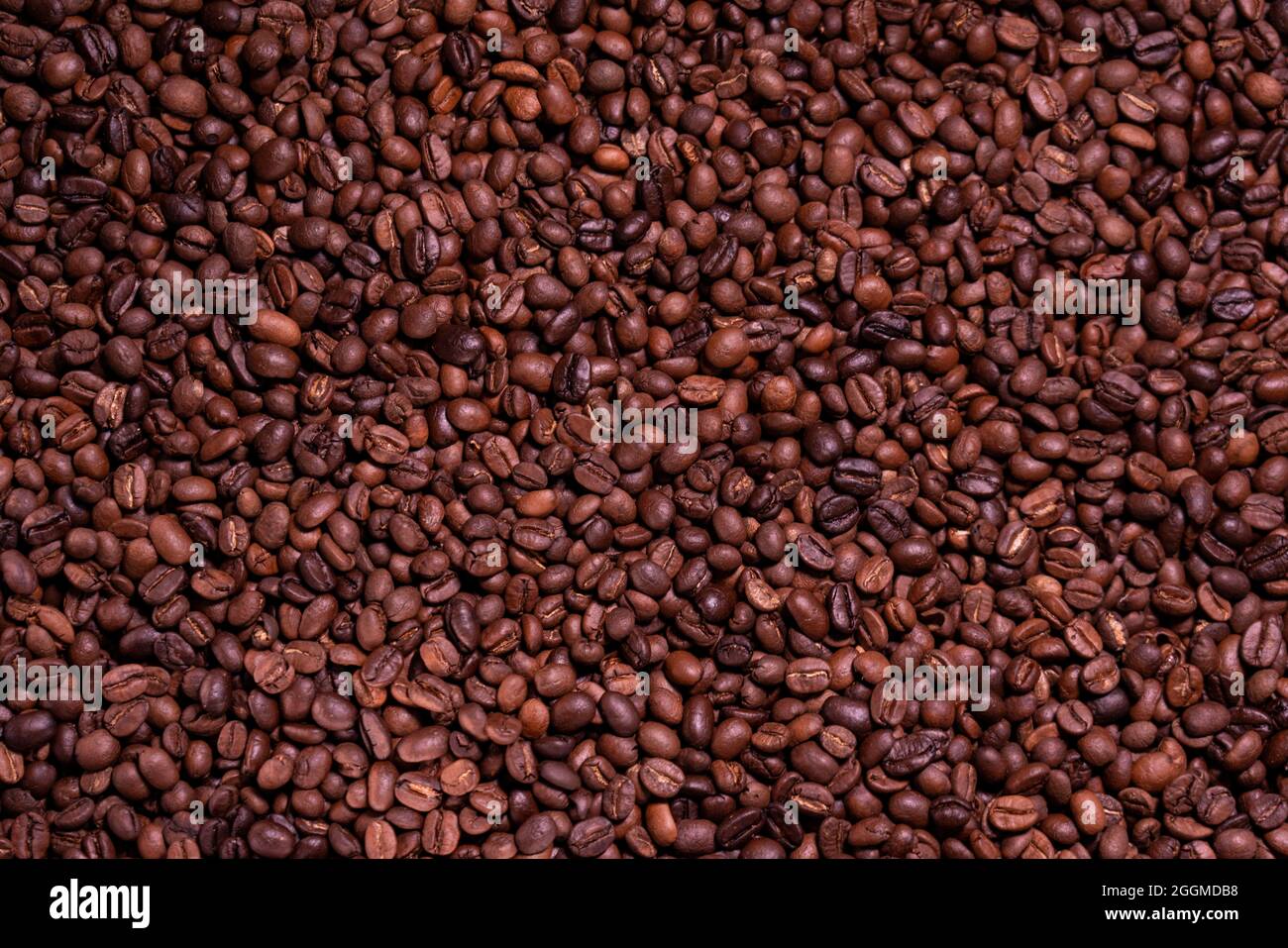 Roasted arabica coffee bean full frame backdrop background texture ...
