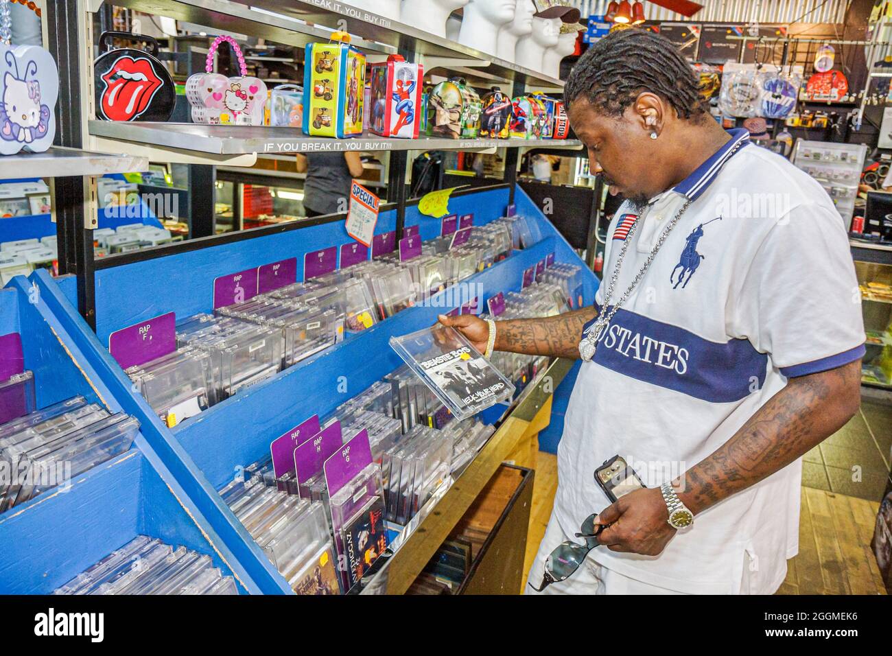 A man selling cds hires stock photography and images Alamy