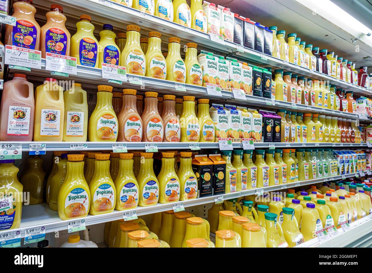 Orange juice competing brands hires stock photography and images Alamy