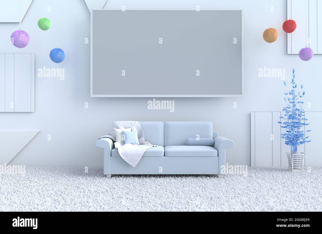 3d room design Stock Photo - Alamy