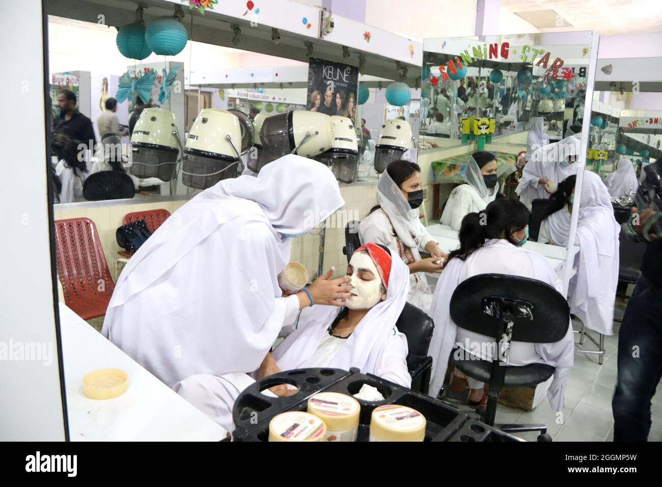 Women technical training center quetta hires stock photography and