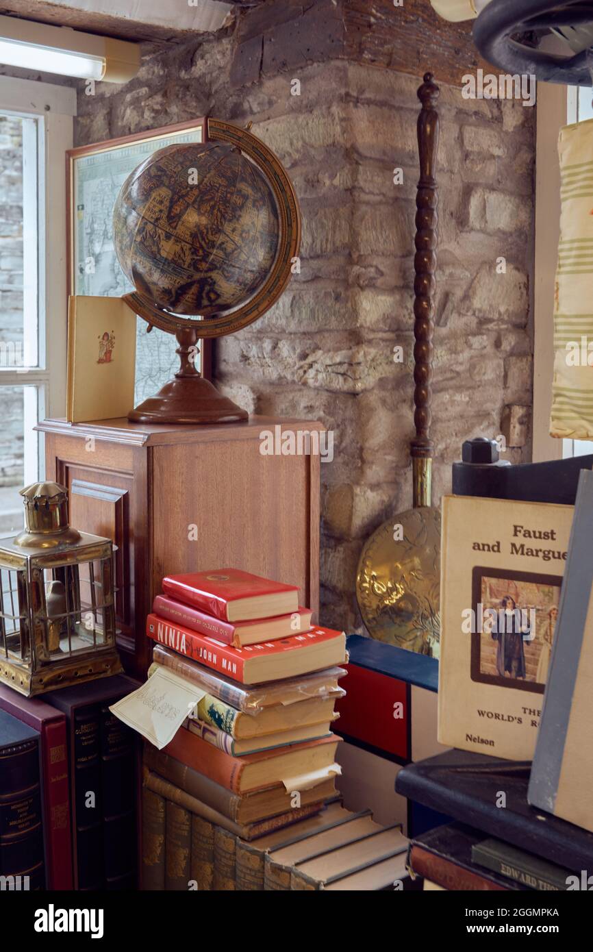 Hay on Wye, Town of Books, Powys, Wales Stock Photo