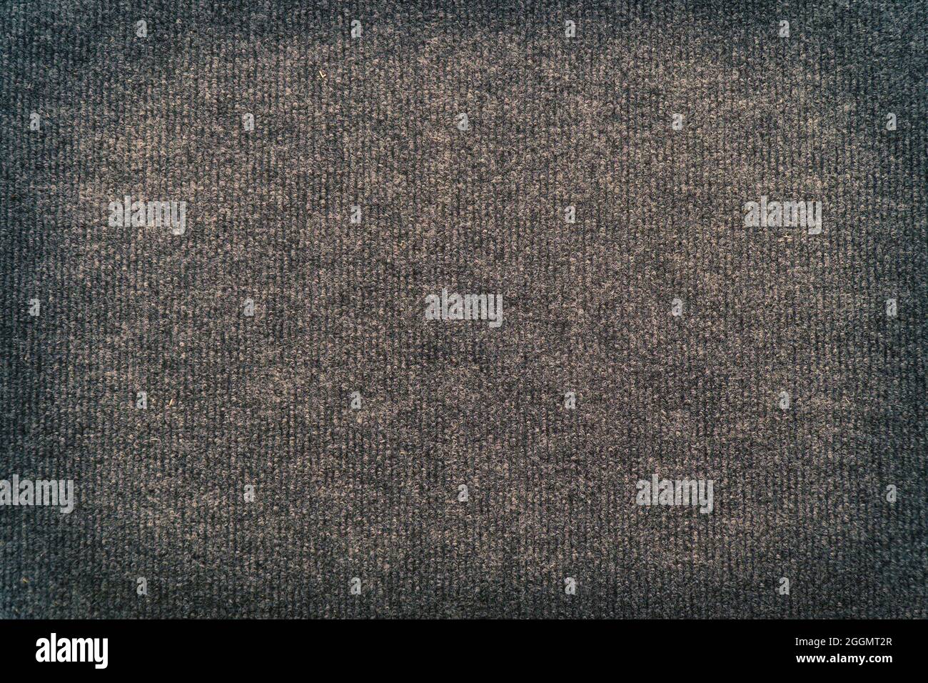 Gray synthetic wool carpet for background and design Stock Photo