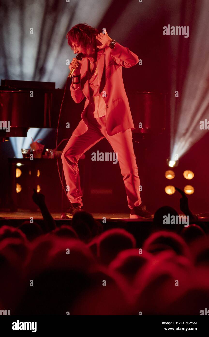 Porto Recanati, Italia. 01st Sep, 2021. Gianna Nannini durante Piano Forte  e Gianna Nannini - La Differenza,