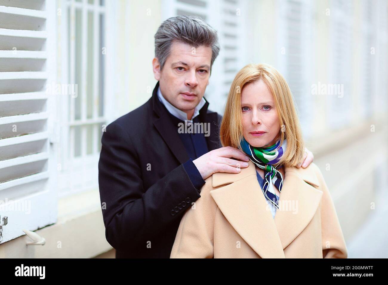 KARIN VIARD and BENJAMIN BIOLAY in APPEARANCES (2020) -Original title: LES APPARENCES-, directed by MARC FITOUSSI. Credit: Thelma Films / Scope Pictures / Album Stock Photo