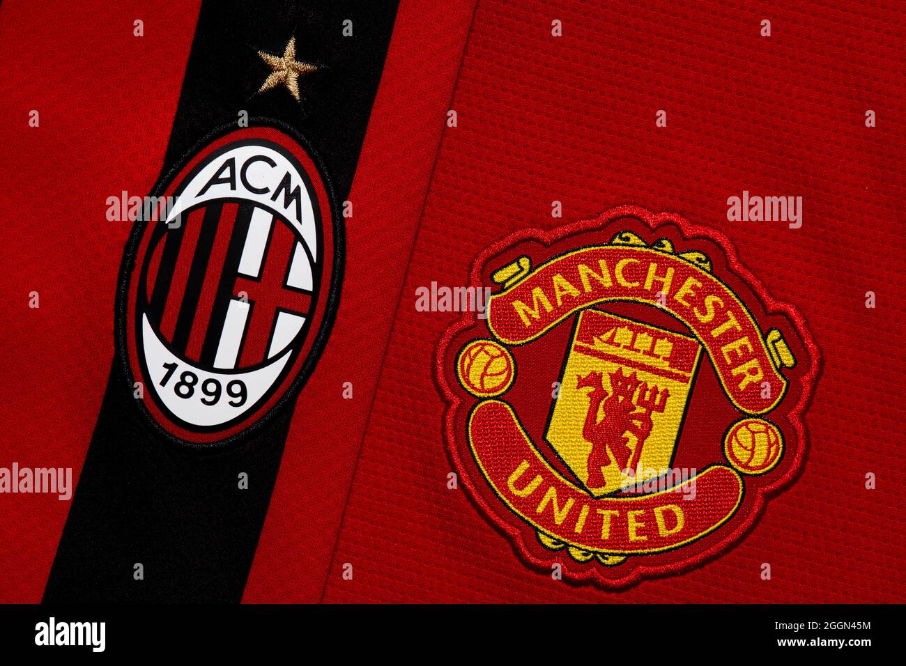 Manchester united v ac milan hi res stock photography and images Alamy