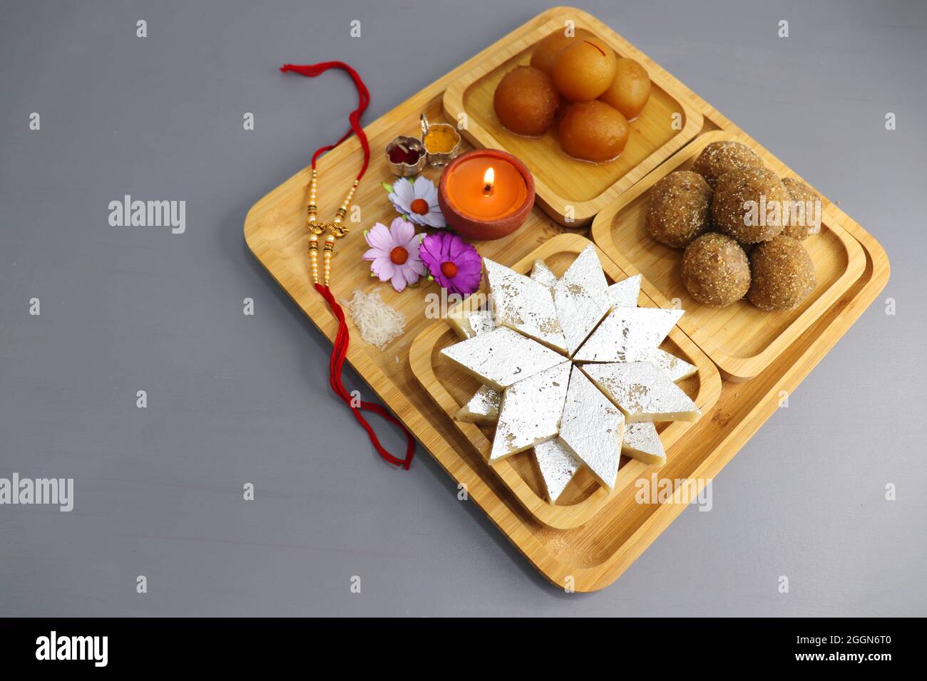 Rakhi on sale with sweets