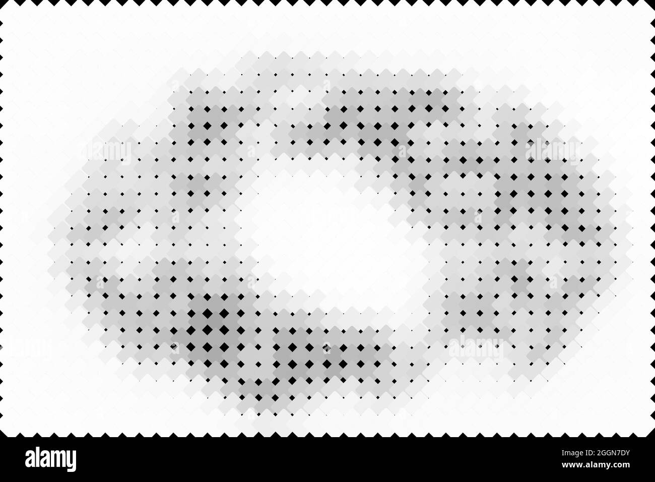 Vector illustration. Abstract black and white design. Element with copy ...