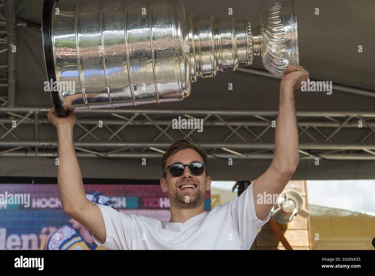 Jan Rutta Lightning Tampa bay lightning hockey team hi-res stock photography and images - Alamy