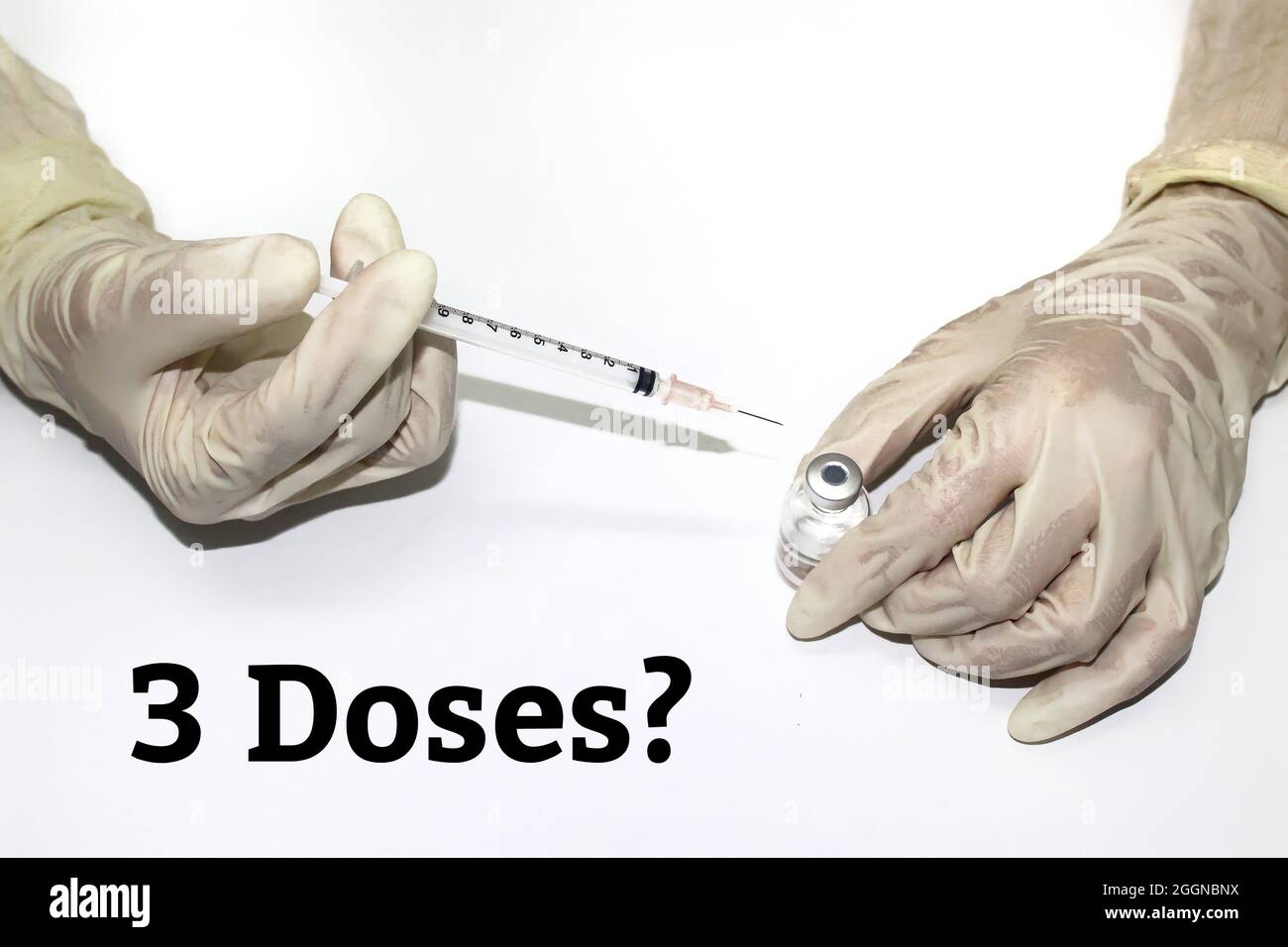 3 doses hi-res stock photography and images - Alamy