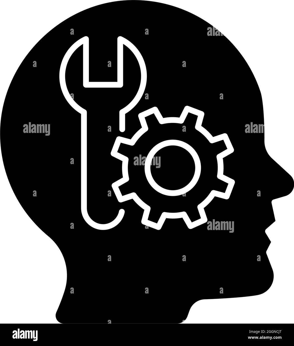 Competence motivation black glyph icon Stock Vector Image & Art - Alamy