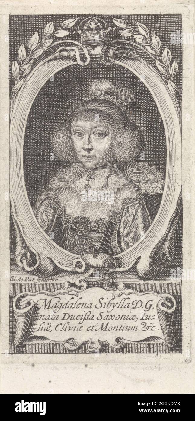 Princess Magdalene Sibylle of Saxony (16171668), Duchess of Saxe