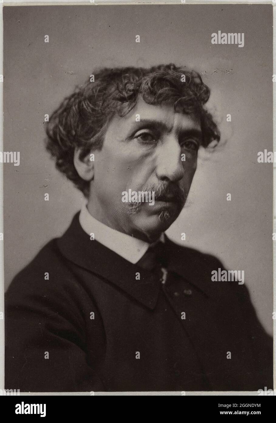 Portrait of Charles Garnier (1825-1898). Museum: PRIVATE COLLECTION. Author: ANONYMOUS. Stock Photo