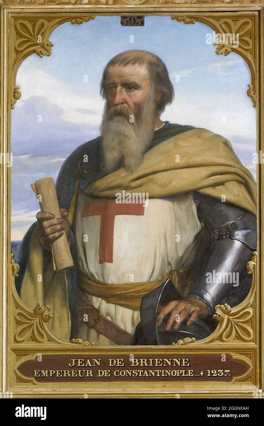 John of Brienne, King of Jerusalem. Museum Musée de l'Histoire de