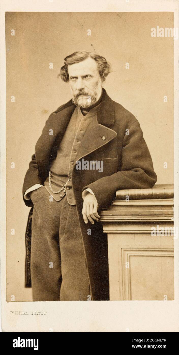 Portrait of the composer Ambroise Thomas (1811-1896). Museum: PRIVATE COLLECTION. Author: PIERRE PETIT. Stock Photo