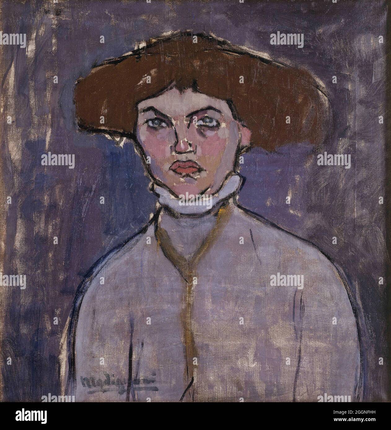 Amedeo modigliani femme femme hi-res stock photography and images - Alamy