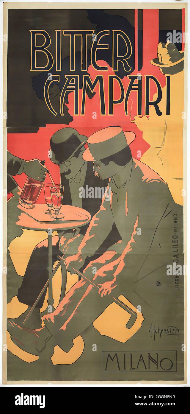 Campari poster hi-res stock photography and images - Alamy