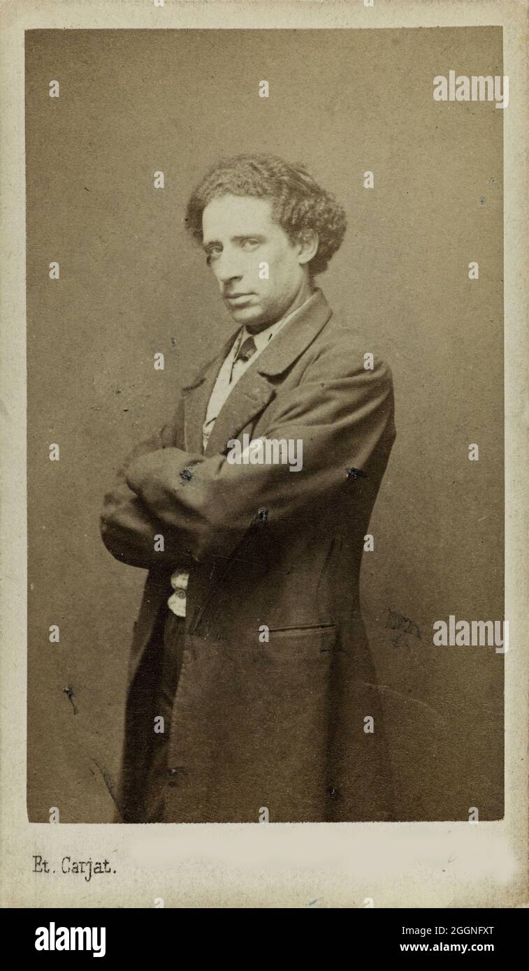 Portrait of the Composer Olivier Métra (1830-1889). Museum: PRIVATE COLLECTION. Author: ETIENNE CARJAT. Stock Photo