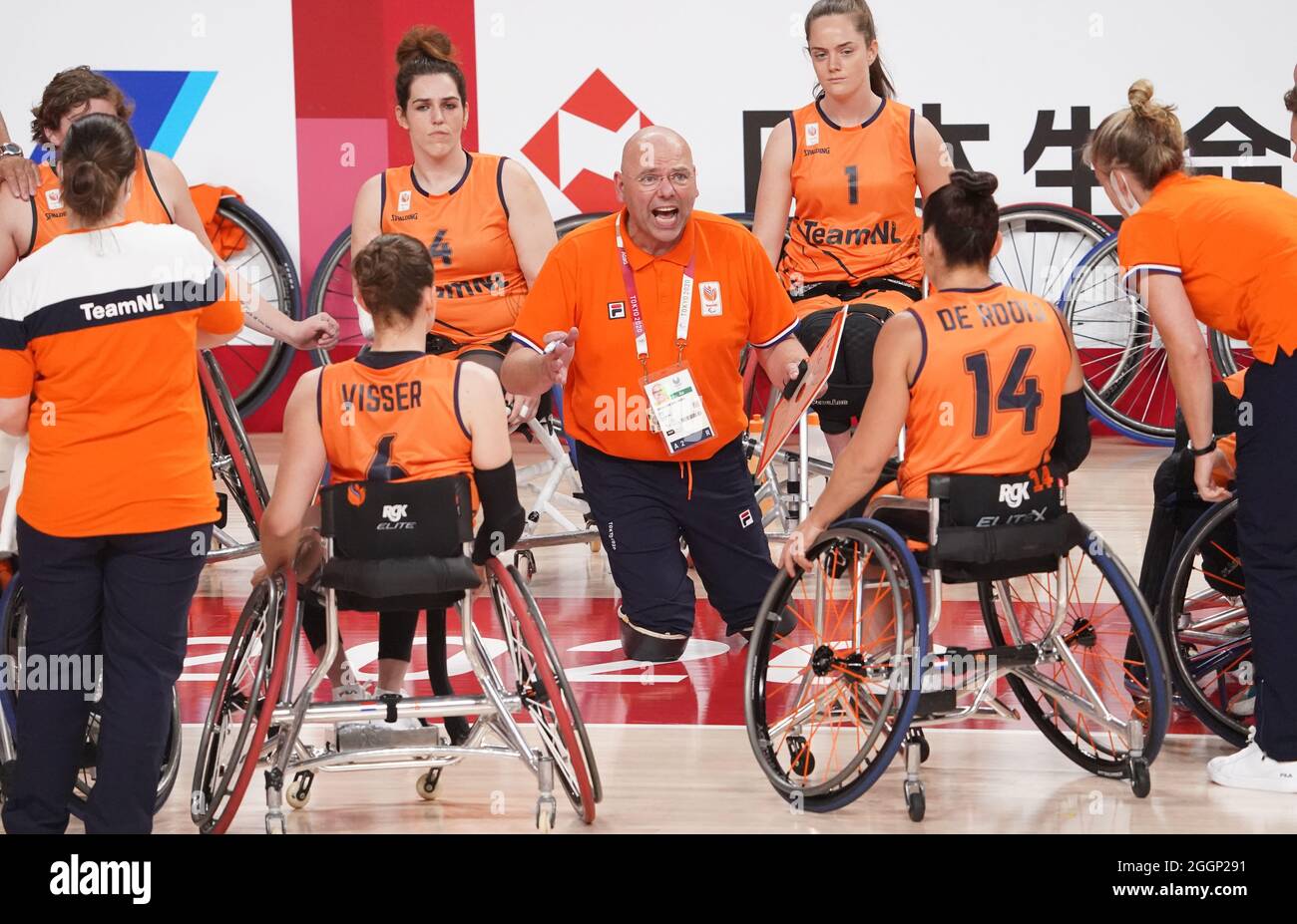 Jennifer Ruddell Tokio, Japan. 02nd Sep, 2021. Paralympics: Wheelchair basketball, semi ...