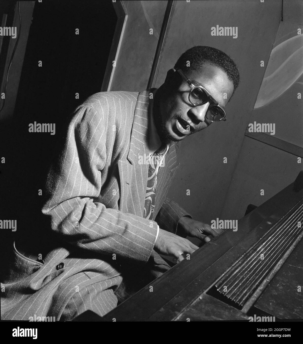 Thelonious Monk, Minton's Playhouse, New York, NY, ca Sept 1947. Stock Photo