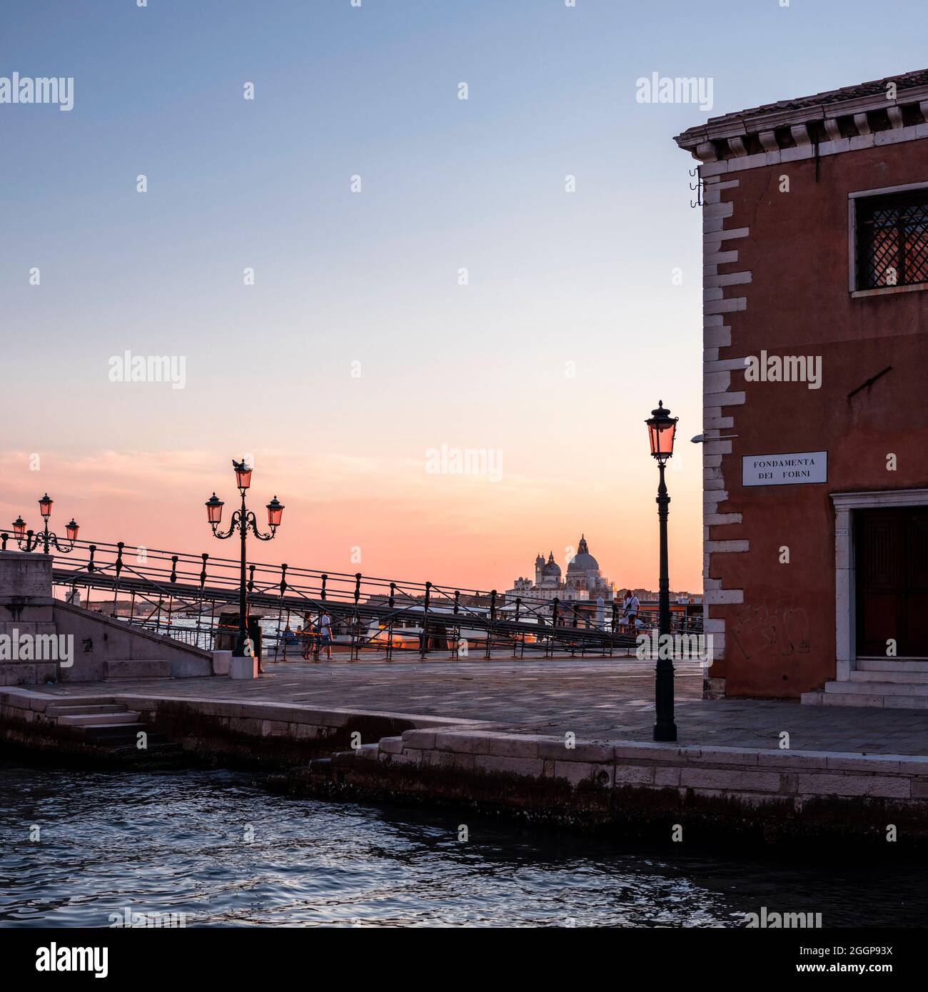 Venice sunset high resolution Stock Photo