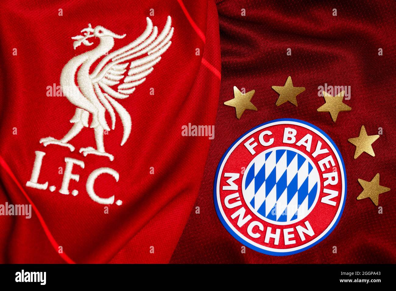 Fc bayern munich liverpool fc hi-res stock photography and images - Alamy