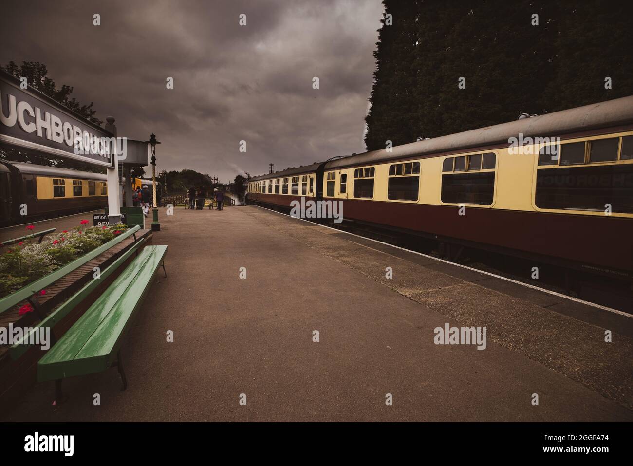 Steam Train Stock Photo