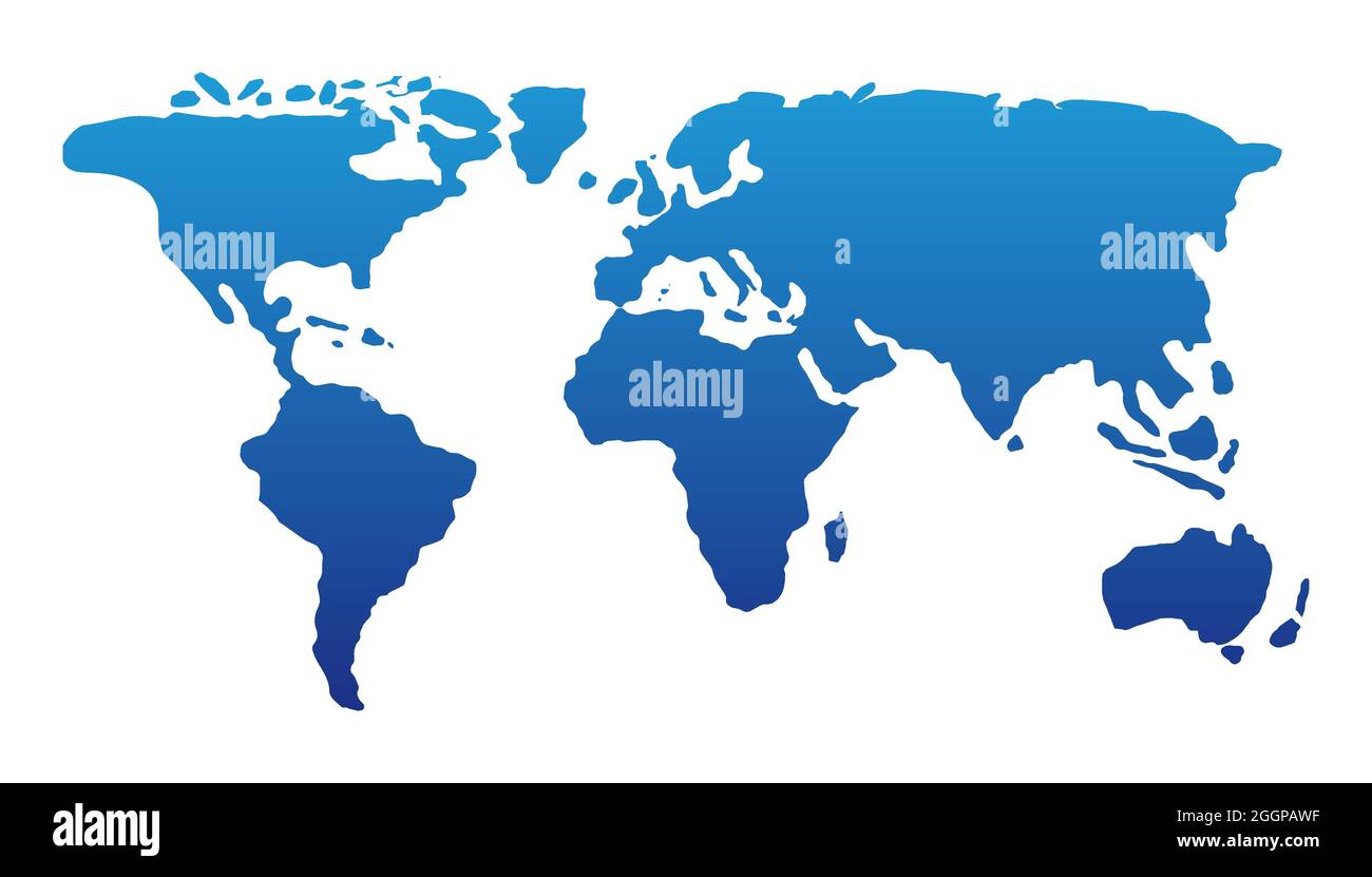 World Map Vector Illustration Design Stock Vector Image & Art - Alamy