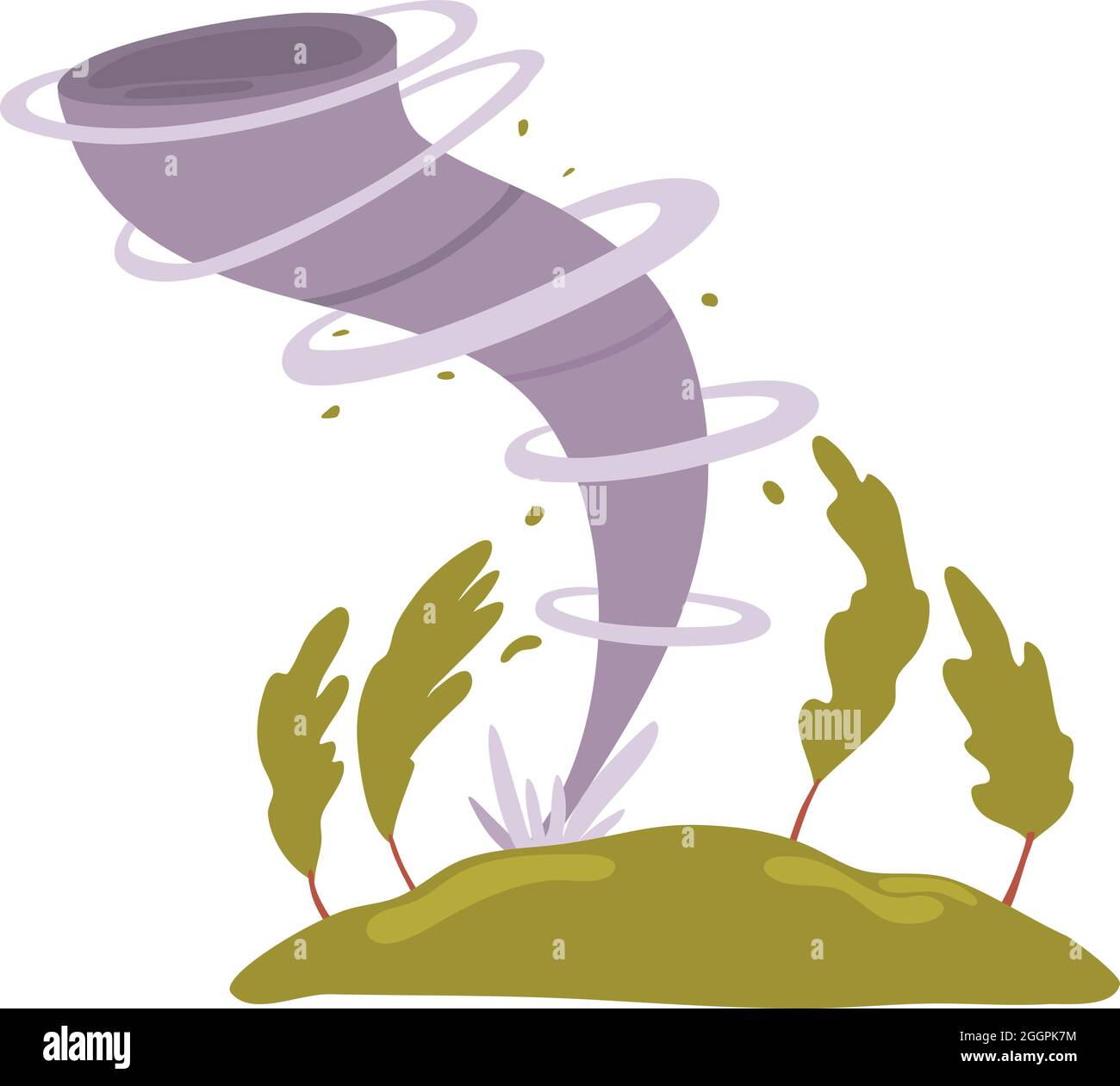 Tornado icon cartoon vector. Storm hurricane Stock Vector
