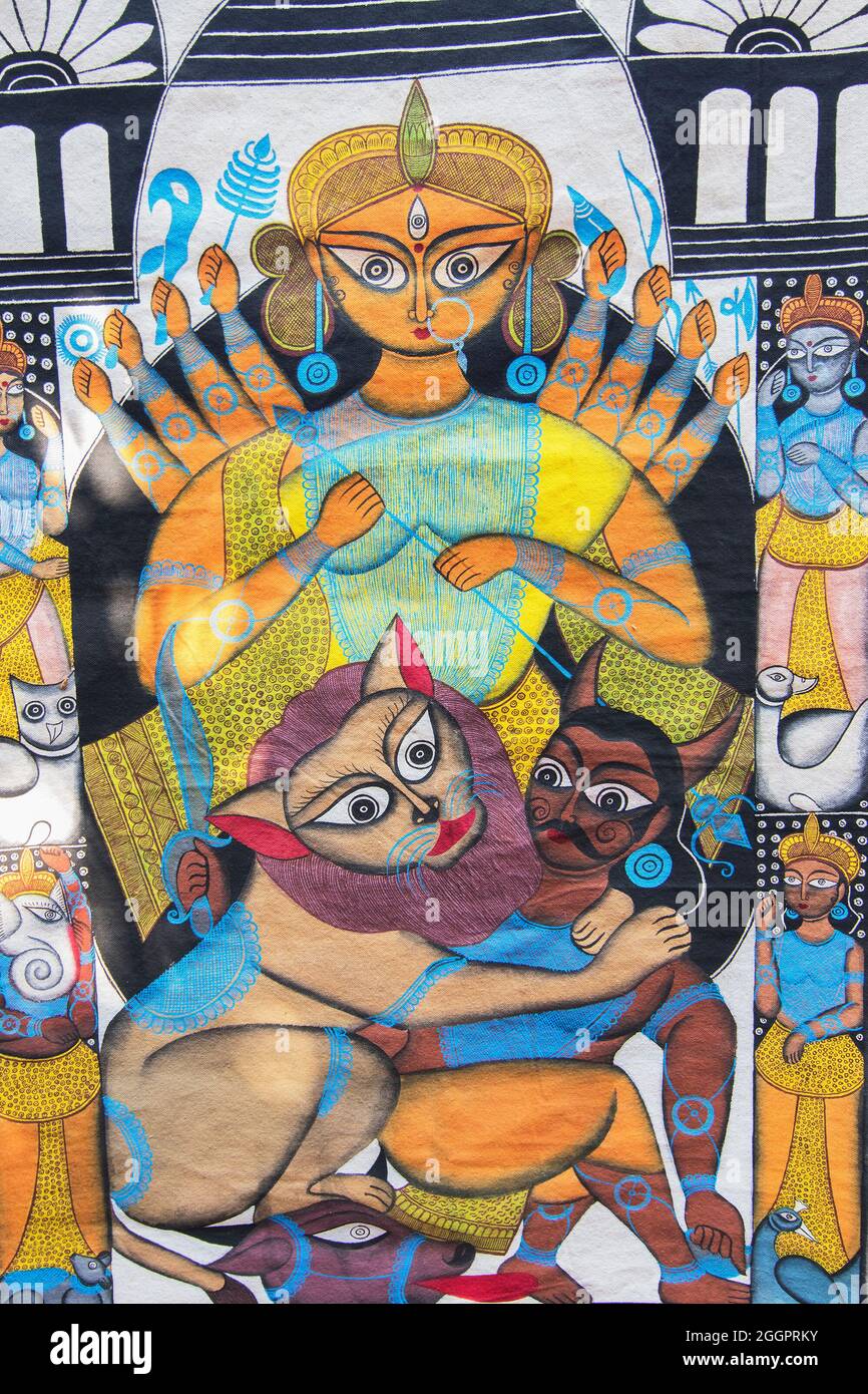 Durga drawing hi-res stock photography and images - Page 3 - Alamy Durga drawing hi-res stock photography and images - Page 3 - Alamy