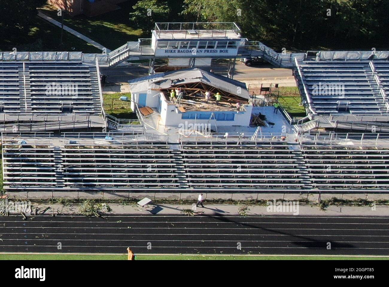 Annapolis, MD, USA. 2nd Sep, 2021. View of South River High School