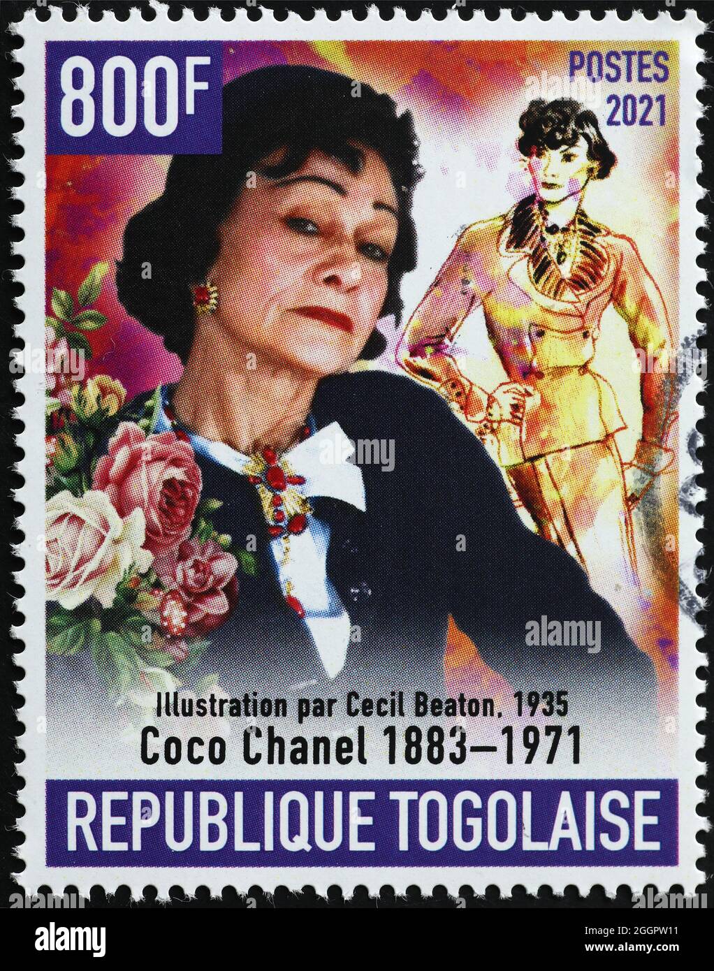  WomenS Fashion 1926 Na Model Wearing An Outfit Designed By  Gabrielle Coco Chanel In 1926 Photographed In ChanelS Suite At The Ritz  Hotel In Paris 1973 Poster Print by (24 x