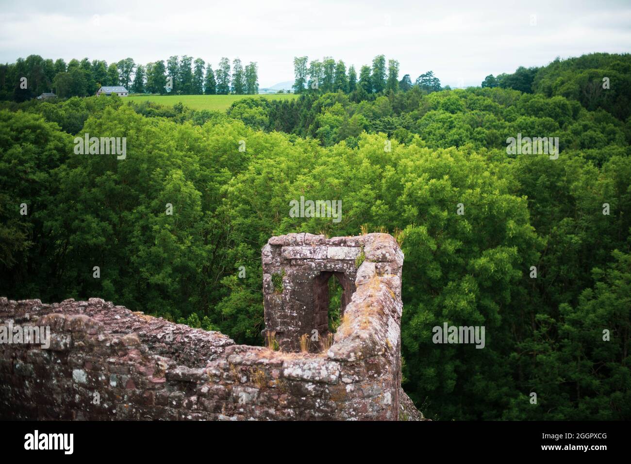 Goodrich Castle, Summer 2021 Stock Photo Alamy