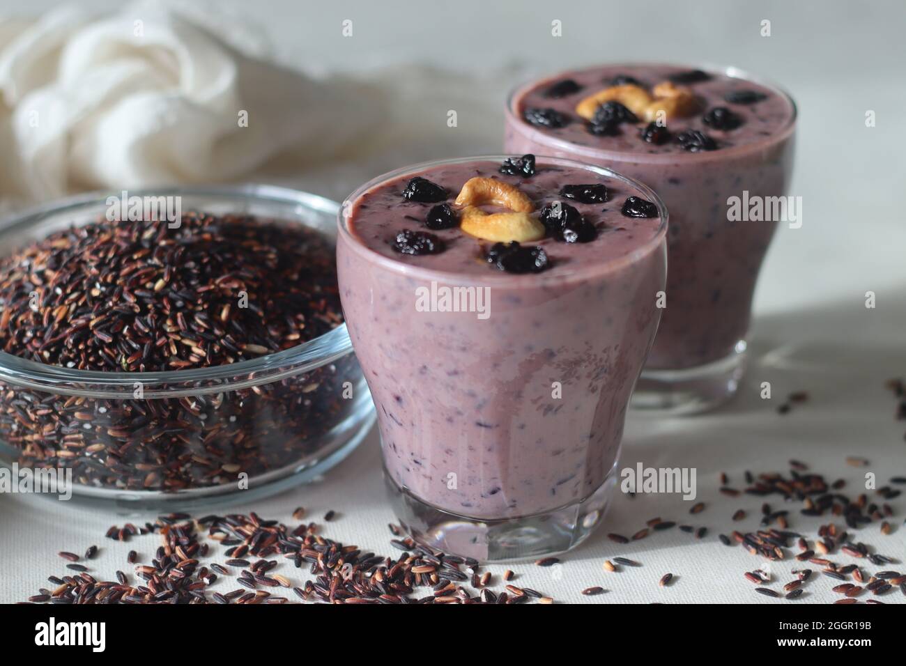 Black rice pudding bali hi-res stock photography and images - Alamy