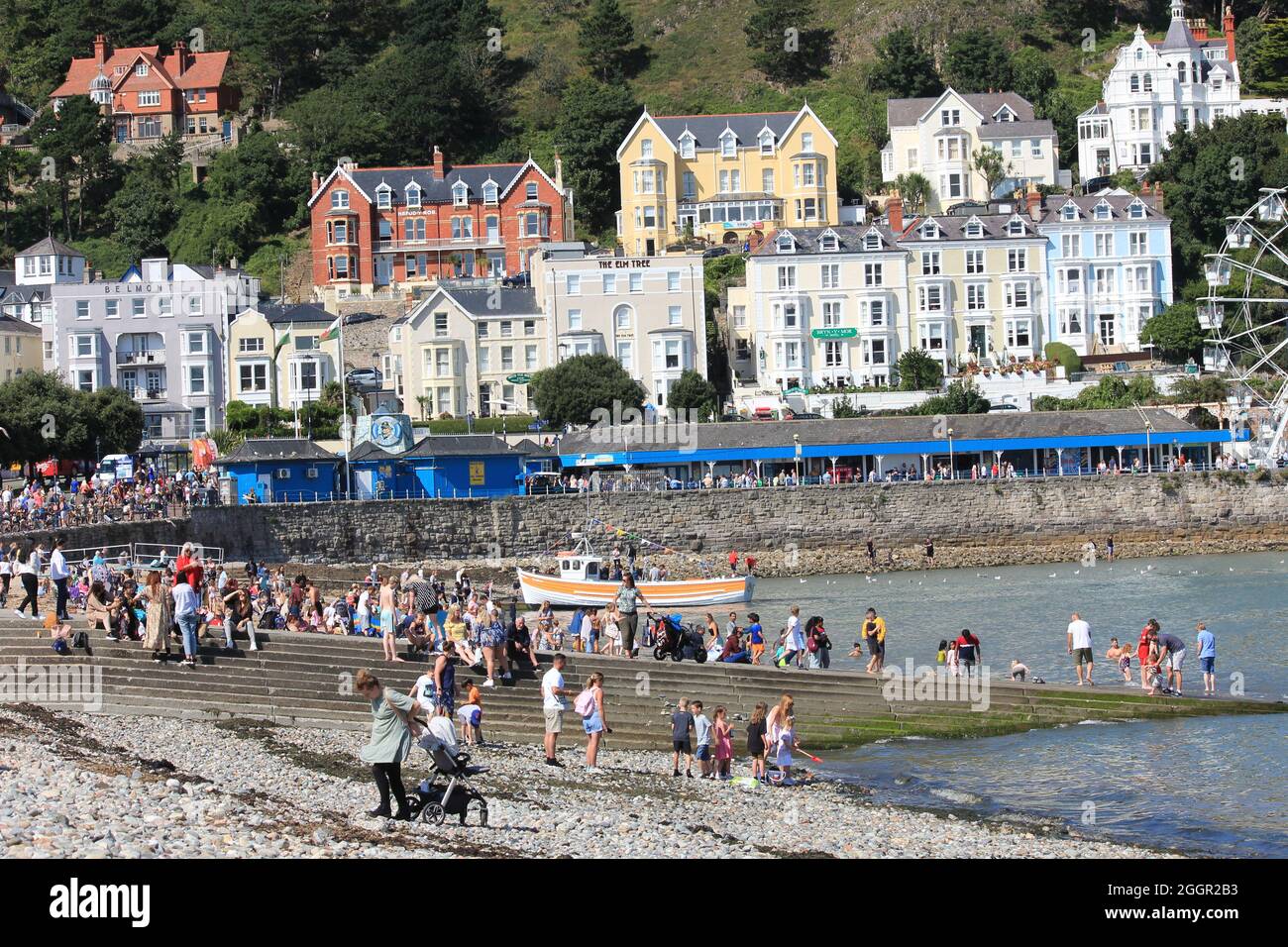 Llandudno in North Wales Stock Photo