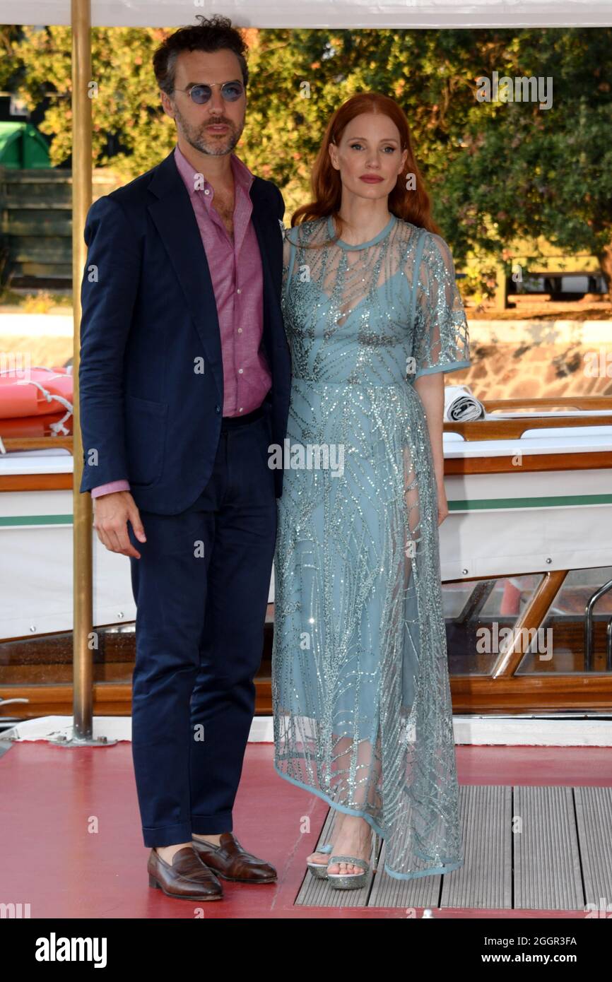 Gian luca passi de preposulo and jessica chastain hi-res s…