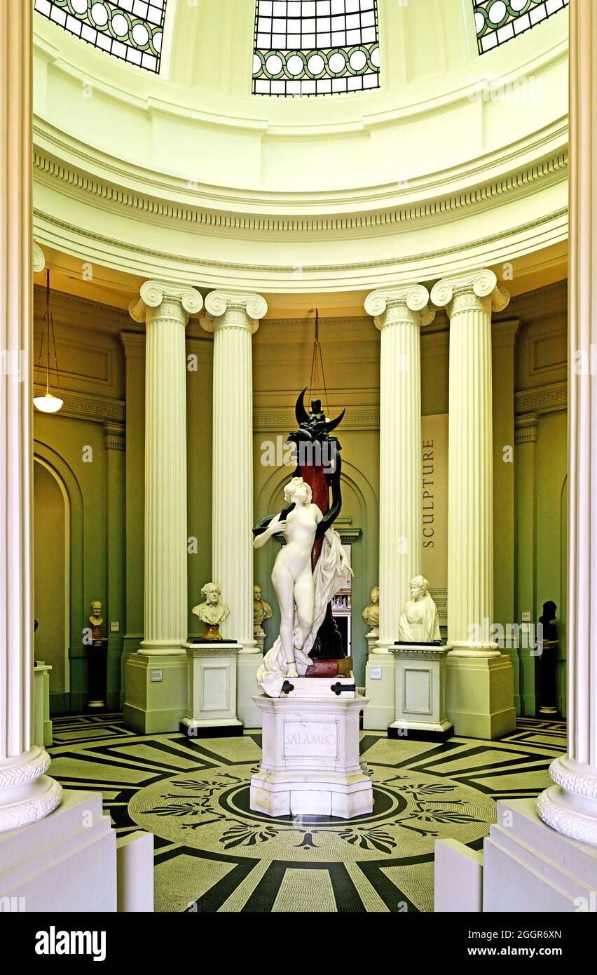 Salambo by Maurice Ferrary Bronze and Marble in the Lady Lever Art