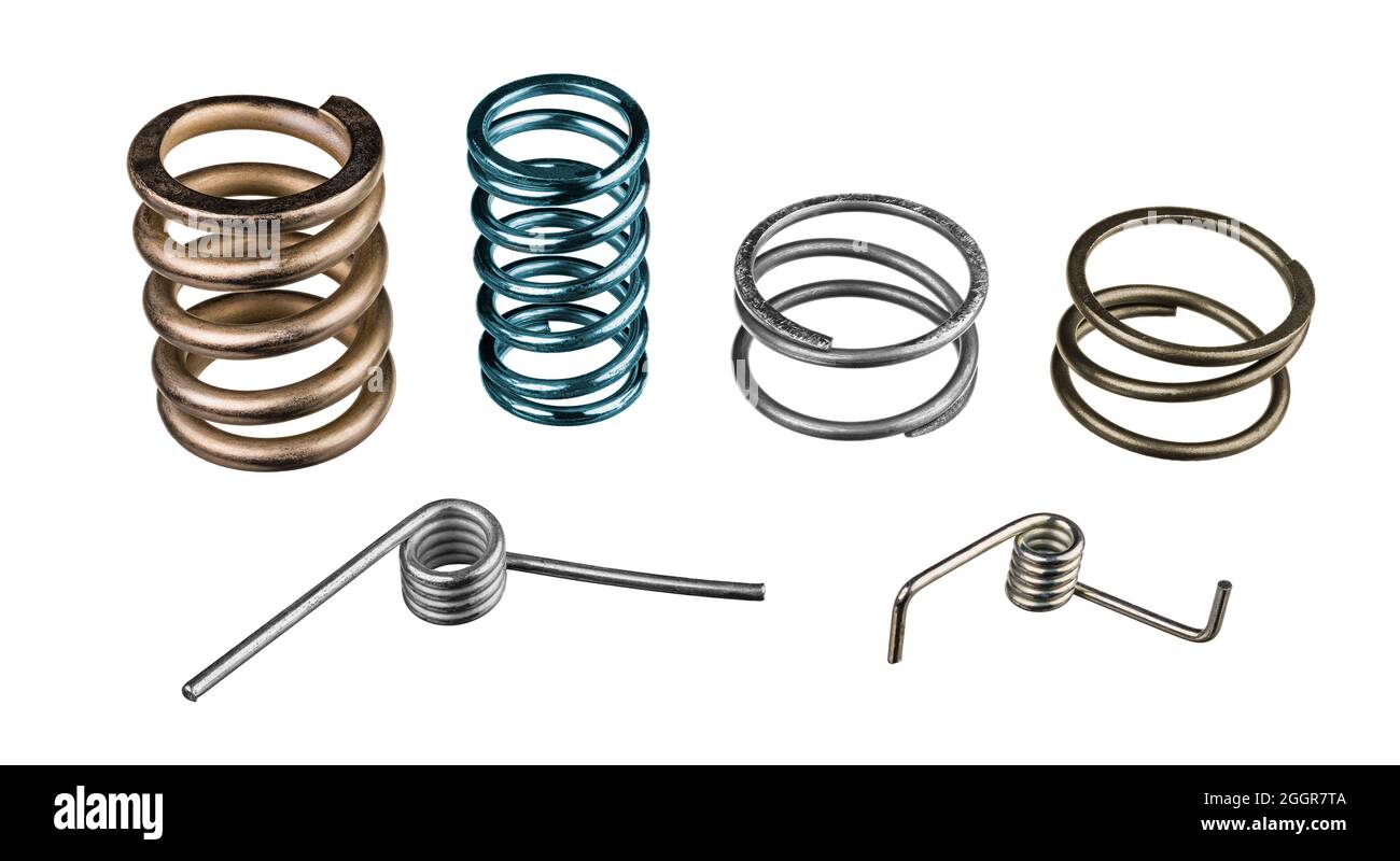 Compressed Metal Spring