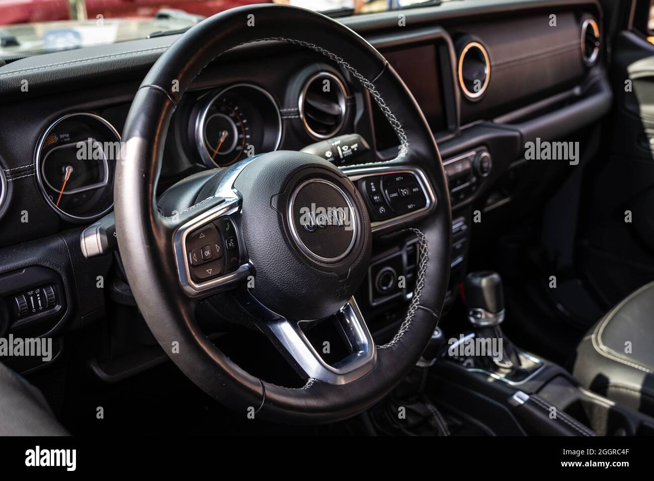 Jeep interior hi-res stock photography and images - Page 3 - Alamy