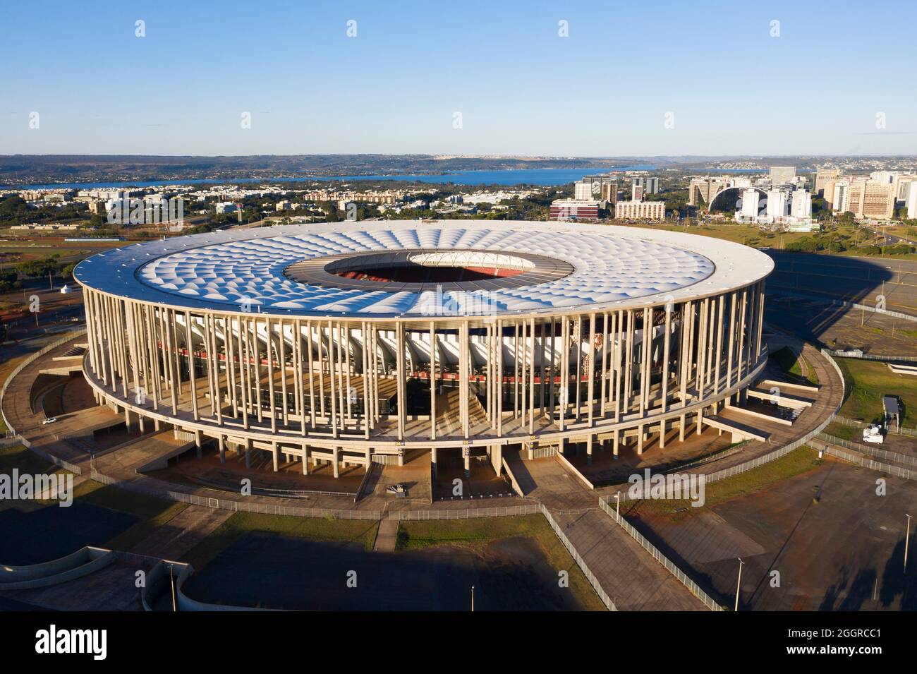 Estádio Nacional Mané Garrincha, a football stadium,  Brasilia, Brazil Stock Photo