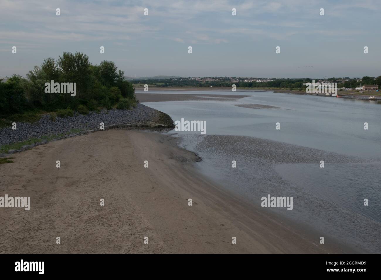 The River Loughor Estuary, Wales Stock Photo Alamy