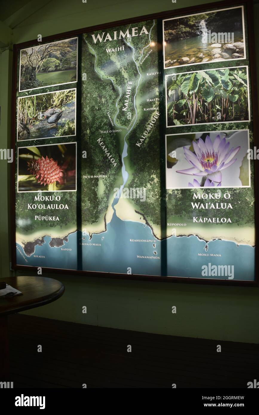 Waimea valley hawaiian history hires stock photography and images Alamy