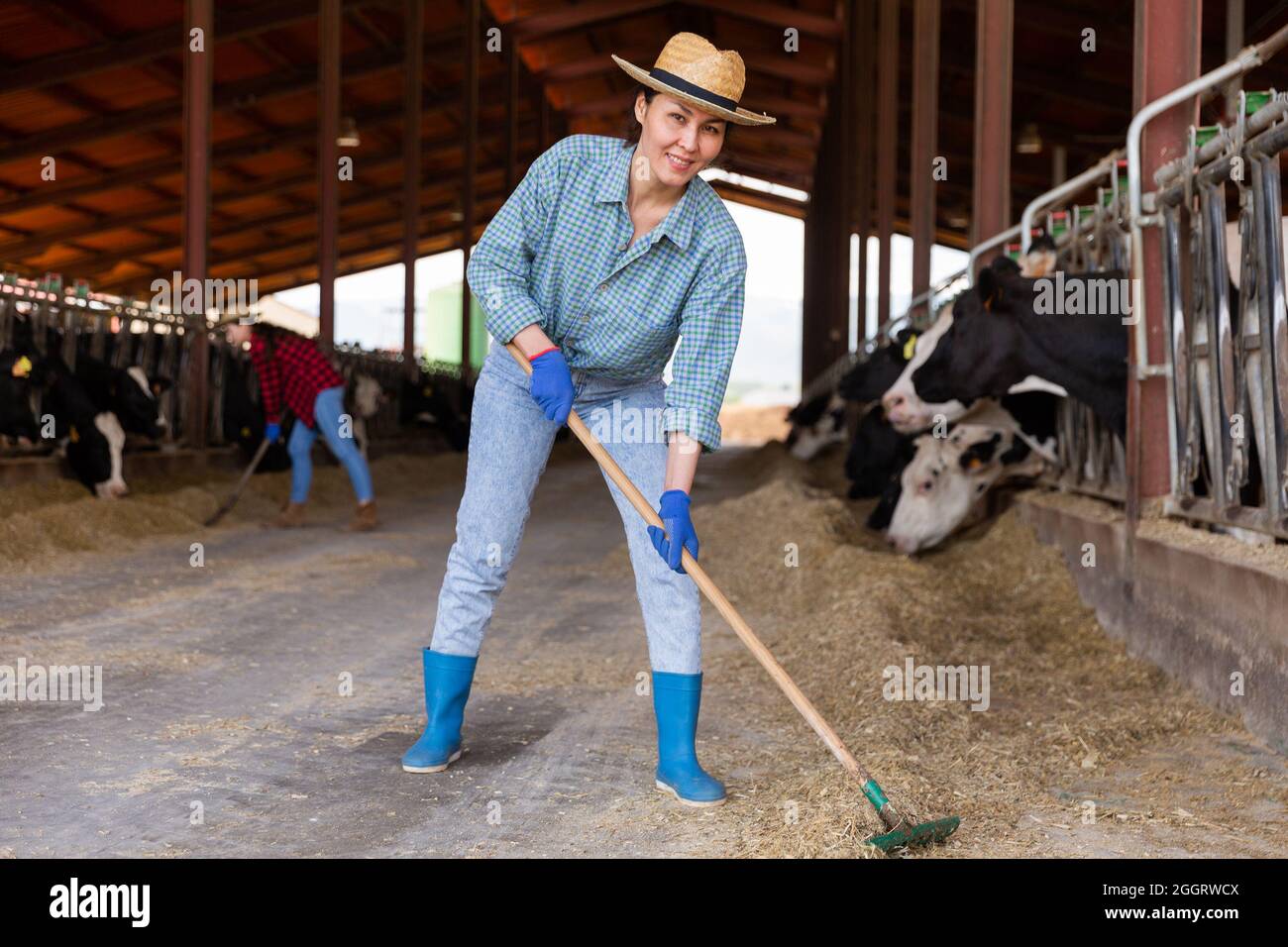 Female farmer rancher