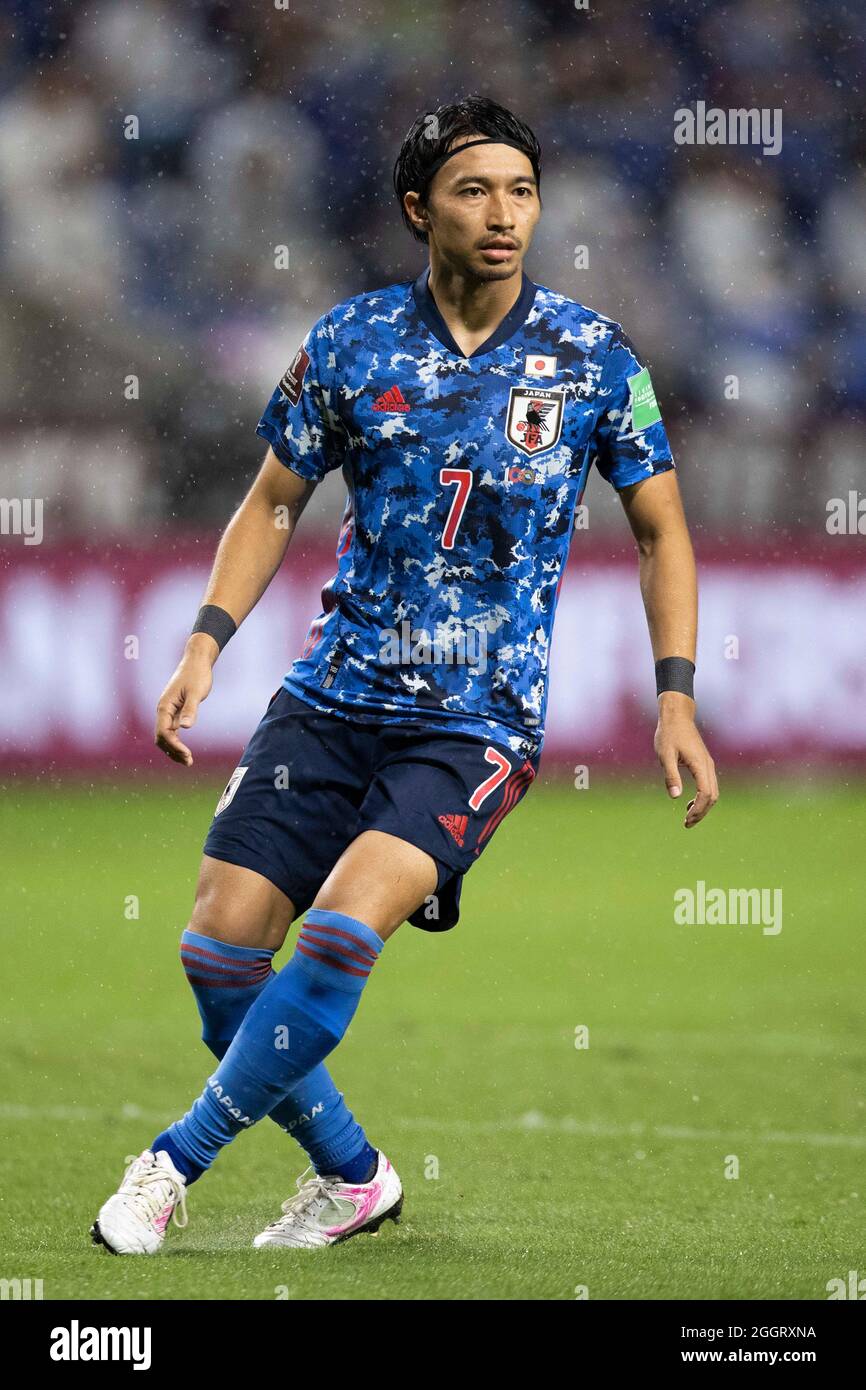 Suita City Football Stadium Osaka Japan 2nd Sep 21 Gaku Shibasaki Jpn September 2 21 Football Soccer Fifa World Cup Qatar 22 Asian Qualifier Final Round Between Japan 0 1 Oman At