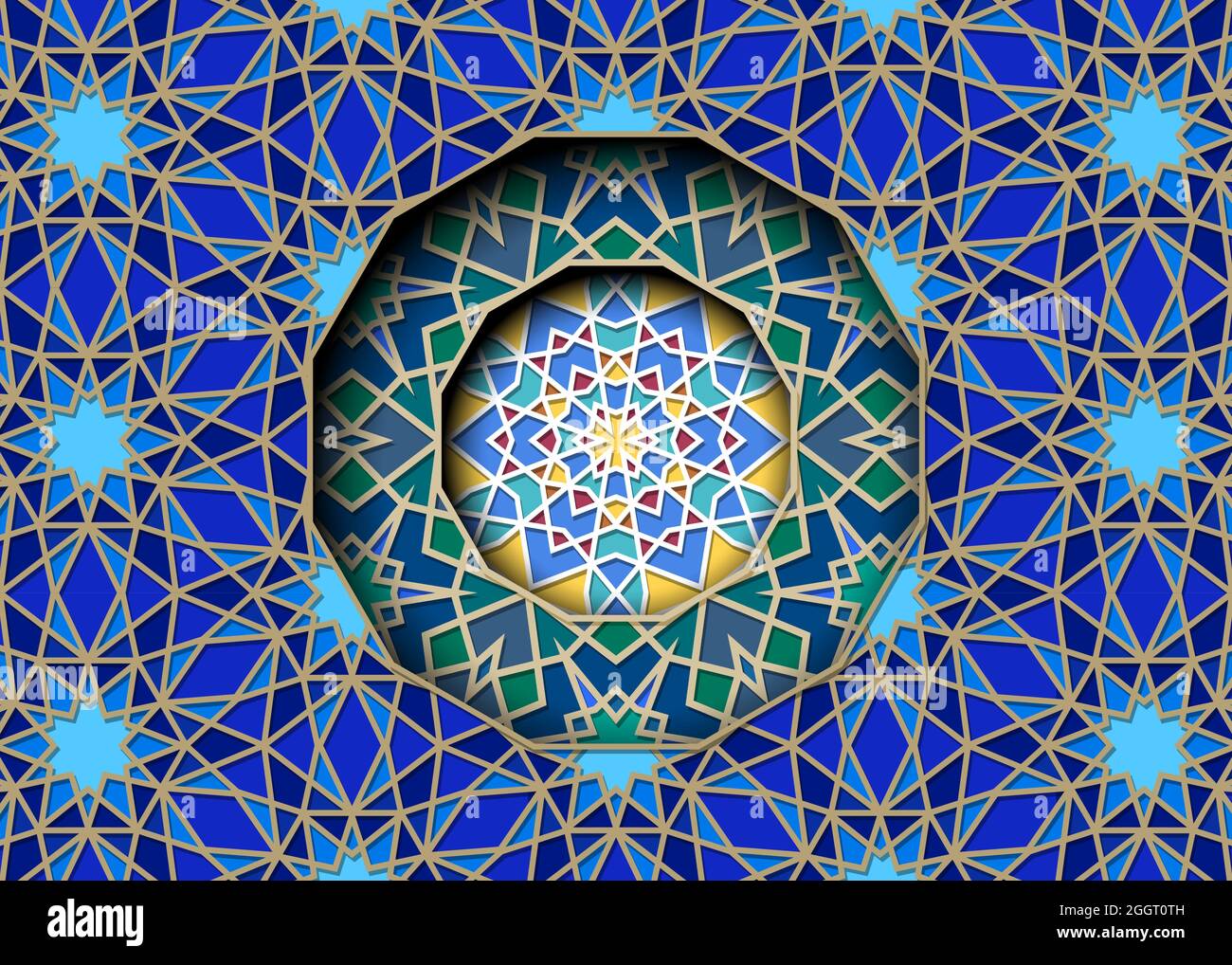 Islamic Pattern Border High Resolution Stock Photography and Images - Alamy