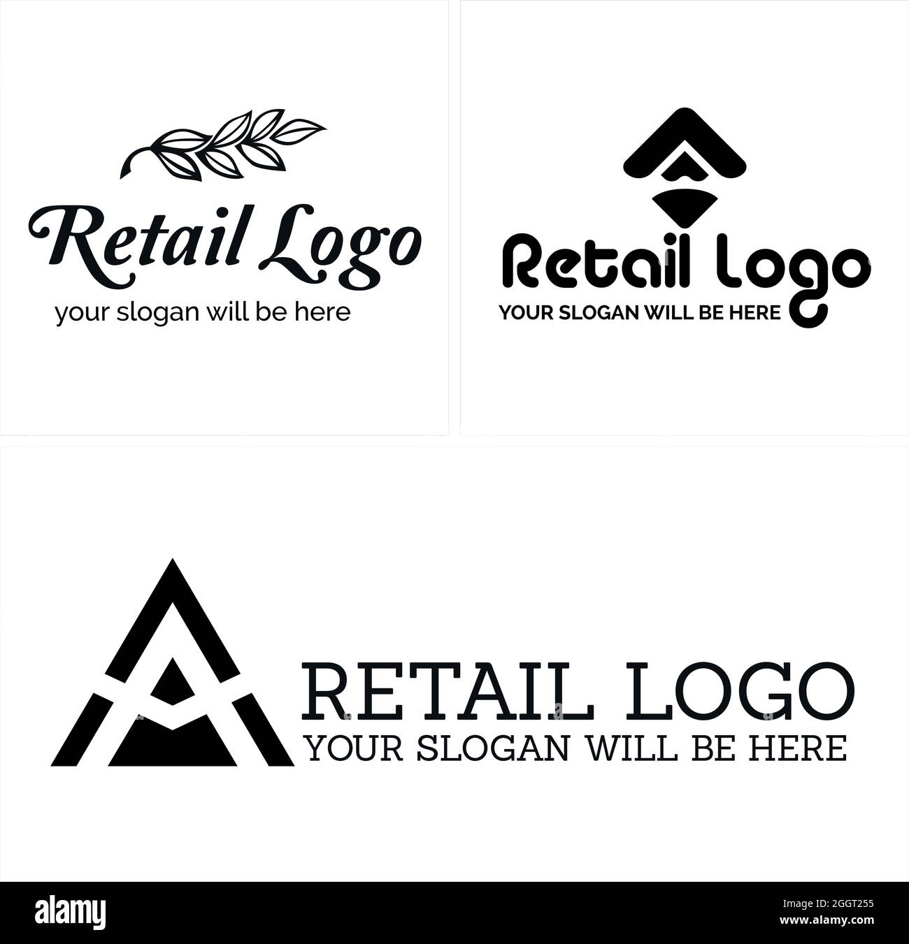 Business retail logo design Stock Vector Image & Art Alamy