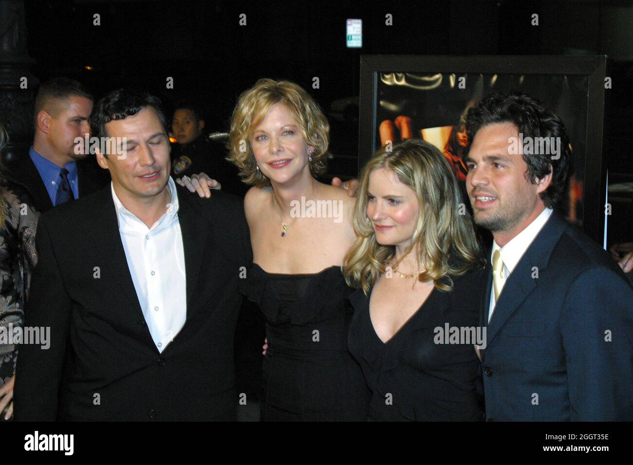 Nick Damici, Jennifer Jason Leigh, Meg Ryan, Mark Ruffalo 10/16/03 IN ...