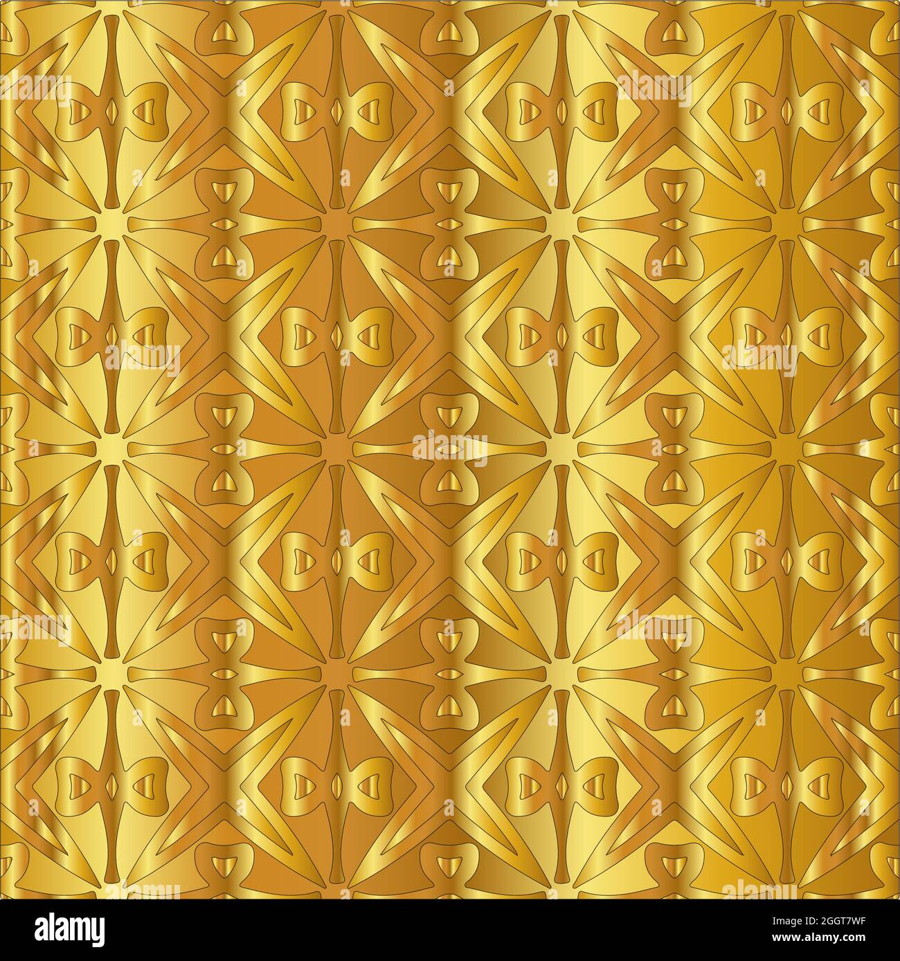 Gold metal texture background vector illustration Stock Vector Image ...